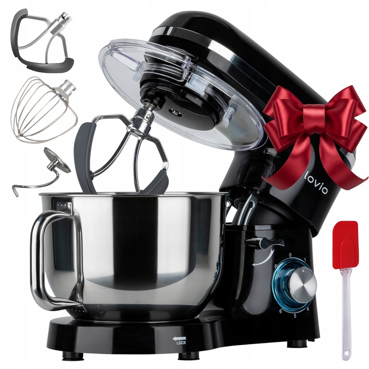 Robot kuchenny MIKSER PLANETARNY Z MISĄ 6,2L 1900W MOCNY TRWAŁY