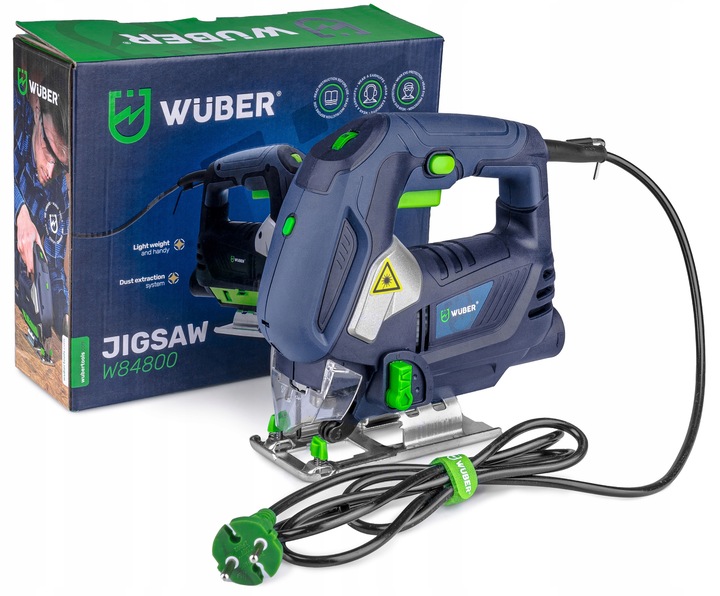 WYRZYNARKA PIŁA DO DREWNA METALU PRZECINARKA ELEKTRYCZNA LASER 1200W