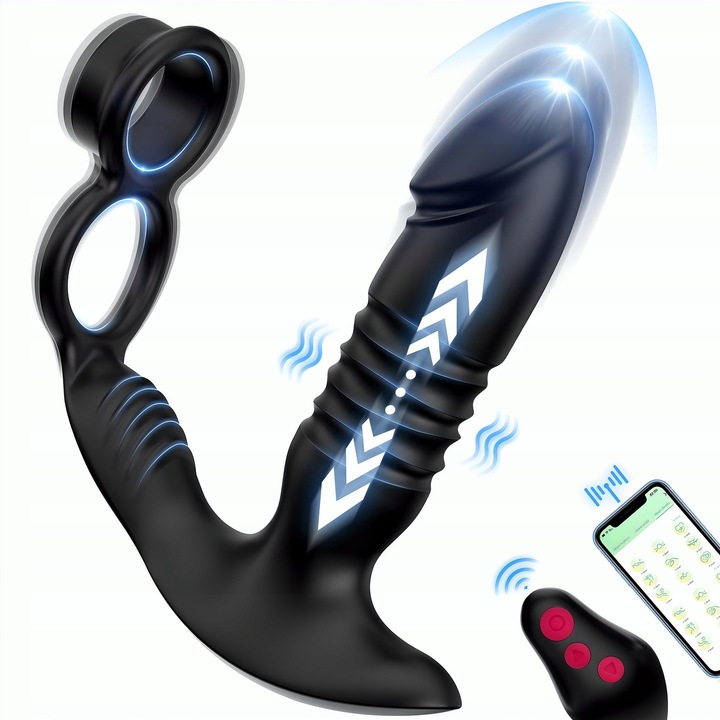 Zdalnie sterowany masażer prostaty z APP Sowiody