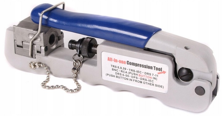 Zaciskarka Uniwersalna PCT AX UCCT 01 do złączy kompresyjnych F BNC