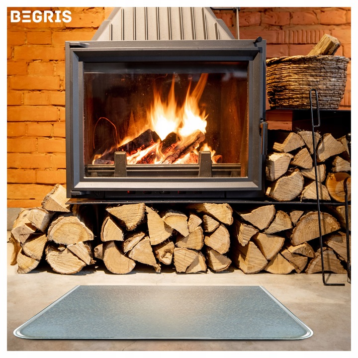 BLACHA PRZEDPIECOWA POD PIEC KOMINEK OCYNK 66X50 PIEC KOZA BLACHA POD