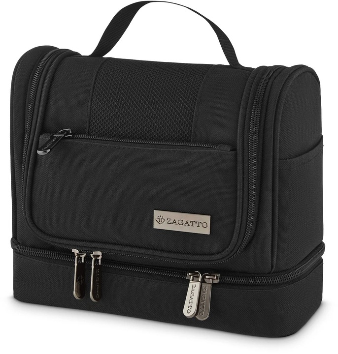 Kosmetyczka podróżna wisząca z haczykiem pojemna organizer kuferek ZAGATTO