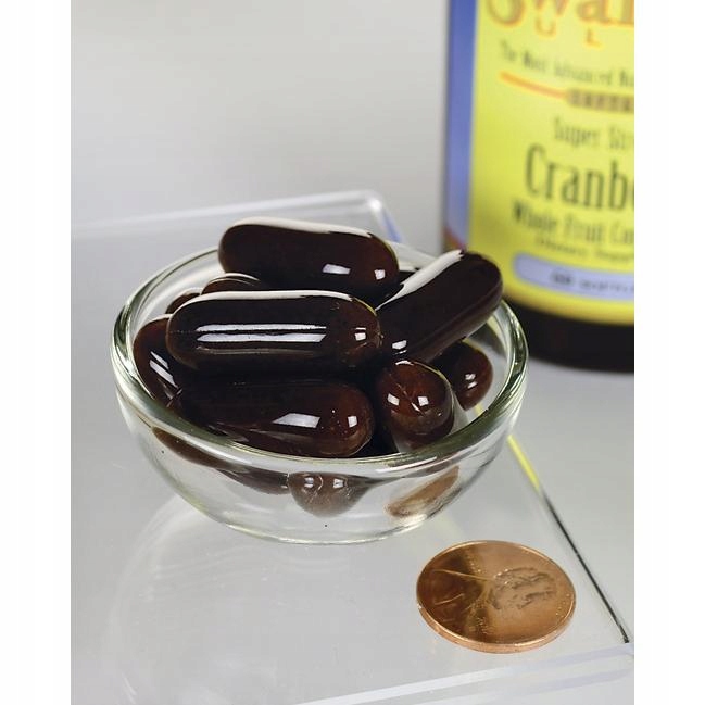 SWANSON ŻURAWINA EKSTRAKT 420mg WITAMINA C E