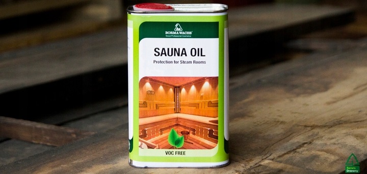 Zabezpieczający olej do saun 1L Bezbarwny Borma