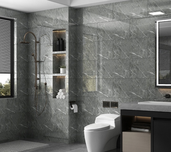 10X SAMOPRZYLEPNE PANEL SZARY MARMUR PCV ŚCIENNE PANELE LAMINAT