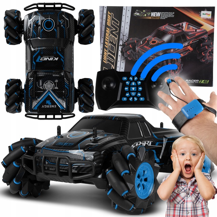 AUTO SAMOCHÓD KASKADER TWISTER NA PILOTA ZDALNE STEROWANY RĘKĄ GESTAMI