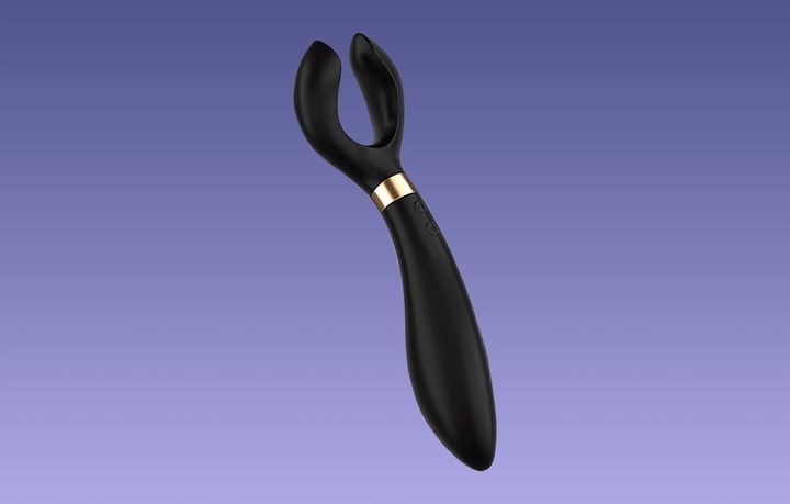 SATISFYER WIBRATOR DWUSTRONNY DLA PAR WAGINALNY ANALNY 20CM 100 KOMBINACJI