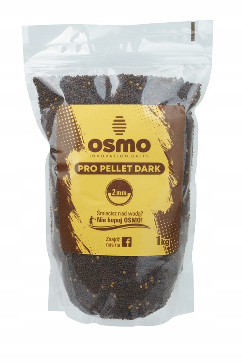 osmo pro method feeder dark pellet 2mm 1kg zanęta