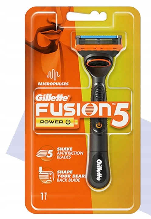 MASZYNKA DO GOLENIA GILLETTE FUSION 5 FUSION5 POWER MICROPULSES
