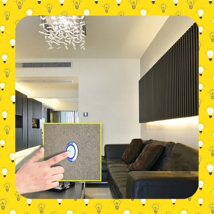 MINI ŚCIEMNIACZ DOTYKOWY WŁĄCZNIK DO TAŚM LED STEROWNIK MEBLOWY 12V