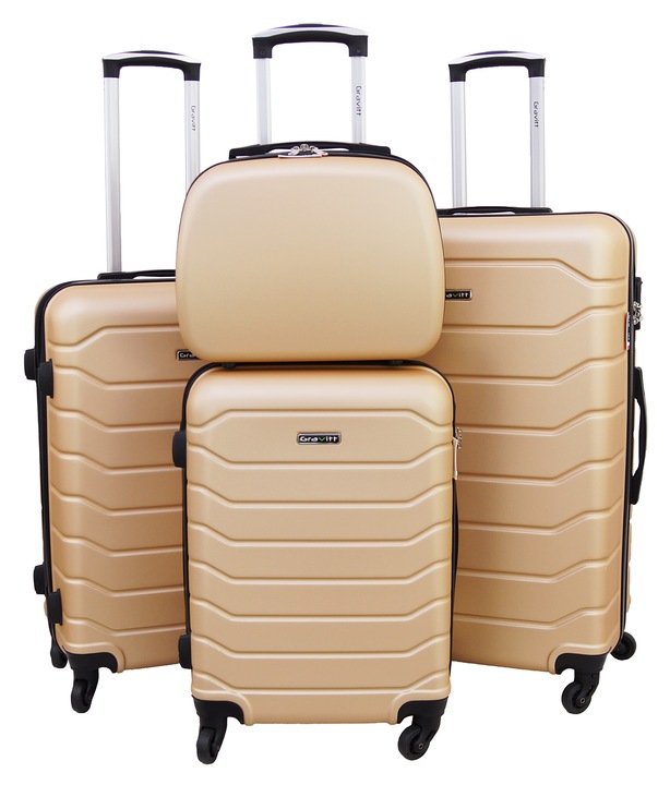 ZESTAW WALIZEK 4w1 WALIZKA PODRÓŻNA NA KÓŁKACH GRAVITT 931