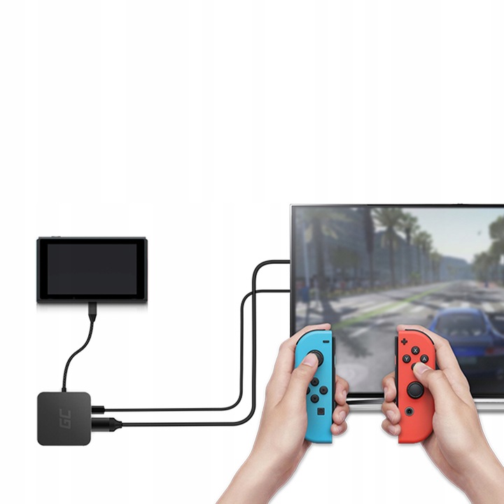 HUB USB-C ADAPTER USB 6W1 3x USB 3.0 USB C ETHERNET HDMI 4K DO MACBOOK PRO