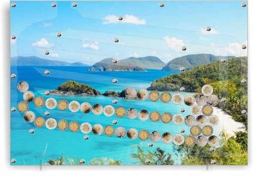 Wyjątkowo Fajna Skarbonka Na Monety z Autowypłatą Prezent Krajobrazy Widoki