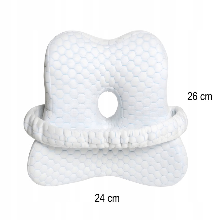 PODUSZKA ORTOPEDYCZNA KLIN MIĘDZY NOGI KOLANA DO SPANIA SEPARATOR MEMORY