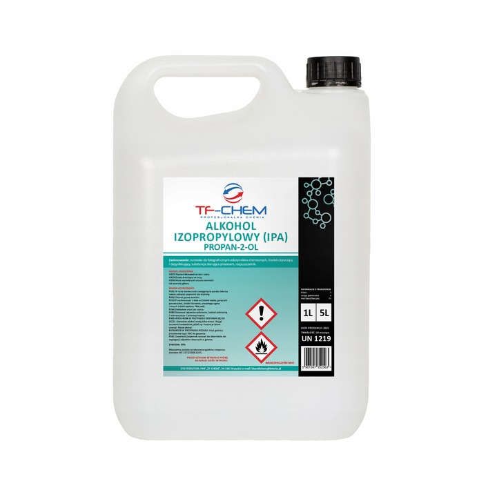 ALKOHOL IZOPROPYLOWY IZOPROPANOL IPA 99 - 5L