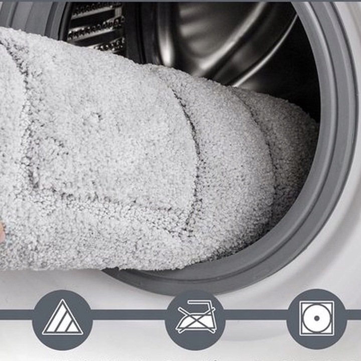 Dywanik Łazienkowy Chłonny z Mikrofibry Antypoślizgowy 80x50 cm