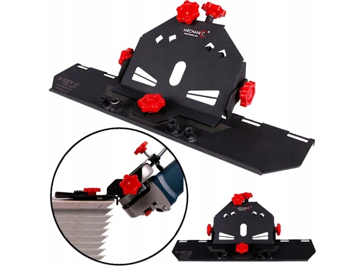 Przystawka do Szlifierki Kątowej CIĘCIA POD KĄTEM 45° Płytek GRESU