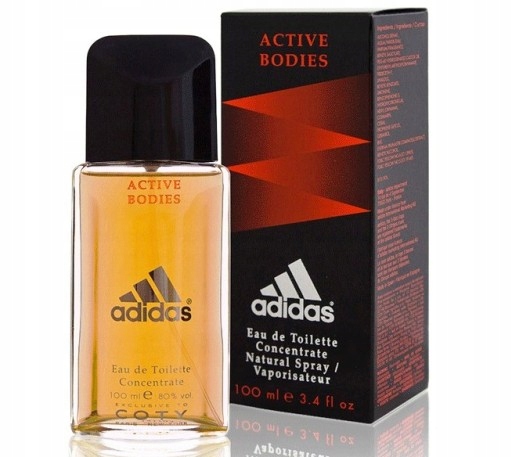 Adidas Active Bodies EDT Concentrate Woda Toaletowa Dla Mężczyzn 100ml