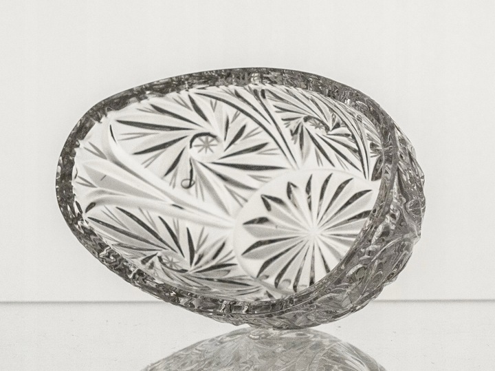 Miseczka kryształowa żardynierka Młynek 12,5 cm