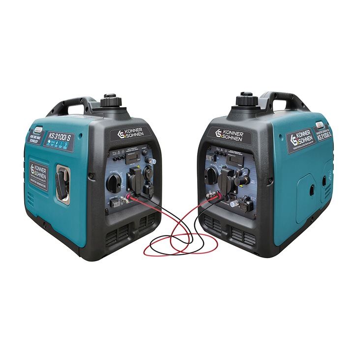 Agregat prądotwórczy inwertorowy gazowo-benzynowy KS 3100iG S, 3100 W