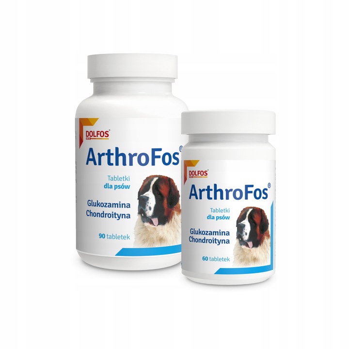 DOLFOS ArthroFos 90 tabletek zdrowe stawy psa glukozamina chondroityna