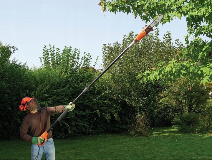 PIŁA ELEKTRYCZNA ŁAŃCUCHOWA NA WYSIĘGNIKU 250MM DO GAŁĘZI 800W