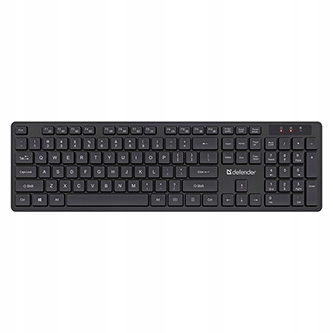 Defender LIMA C-993 zestaw klawiatura z myszką bezprzewodową 2.4 GHz czarna