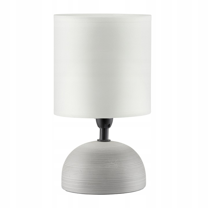 69209 Lampka stojąca Ilumi 14 x 14 x 23 cm szara DOMOTTI