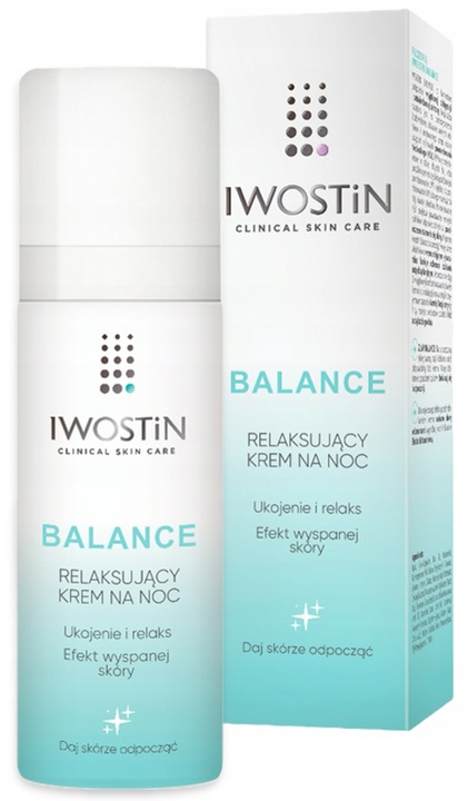 Iwostin Balance Nocna Regeneracj Krem wielozadaniowy do twarzy na noc 50 ml