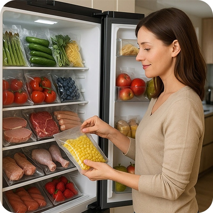 ZGRZEWARKA PRÓŻNIOWA DO ŻYWNOŚCI + WORKI - PAKOWARKA PRÓŻNIOWA DO