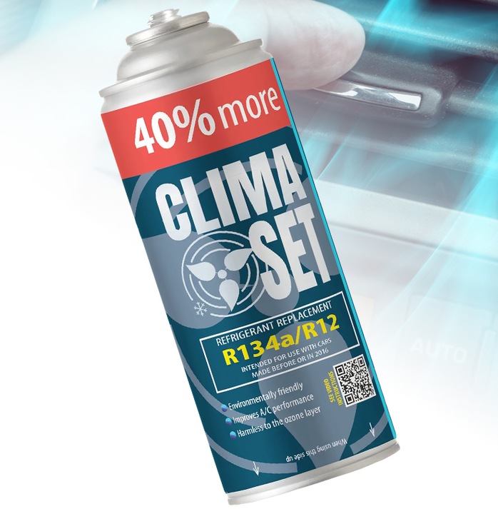 GAZ DO NABICIA KLIMATYZACJI R134A R12 626G XL CZYNNIK CHŁODNICZY CLIMA SET