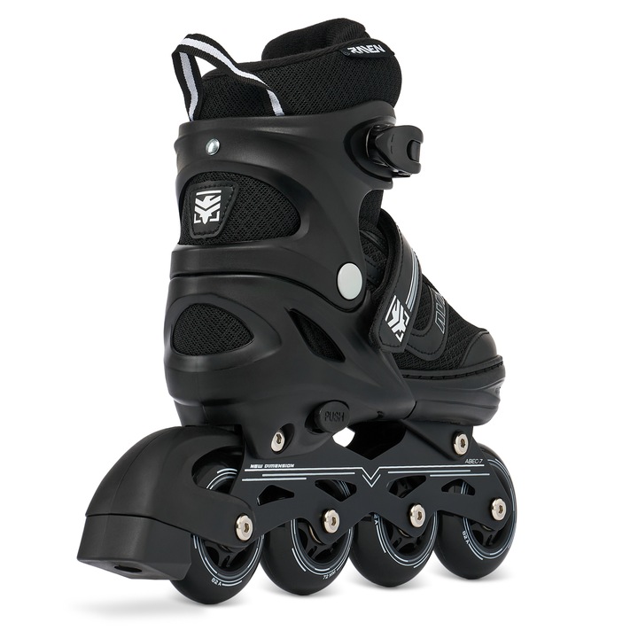 Rolki Regulowane RAVEN Drill Black 34-37