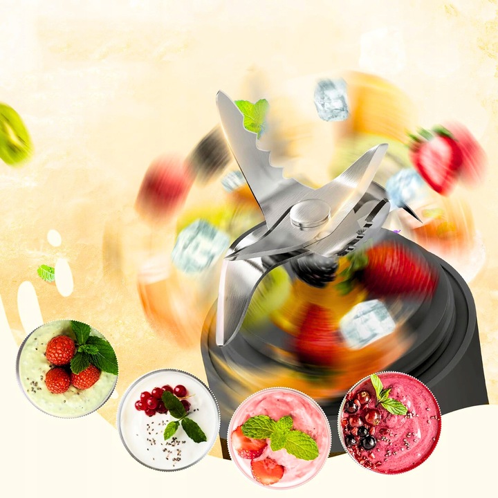BLENDER PRZENOŚNY 250W 600ML Bezprzewodowy Kielichowy do Smoothie