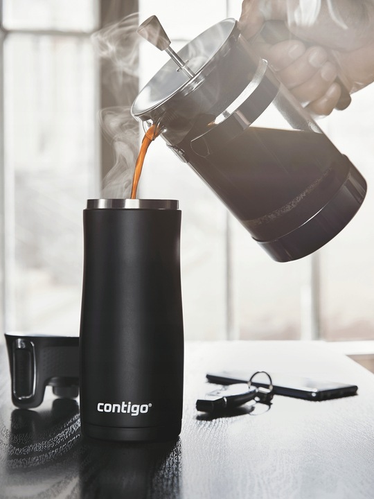 Kubek termiczny Contigo West Loop 2.0 470ml - Czarny Mat