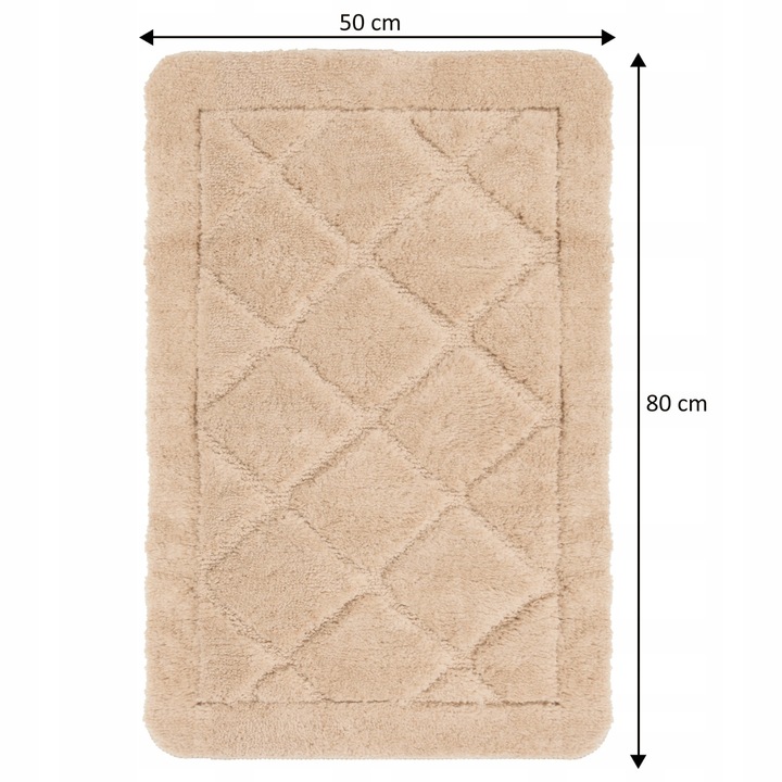 DYWANIK ŁAZIENKOWY ANTYPOŚLIZGOWY DUŻY MIĘKKI CHŁONNY DO PRANIA