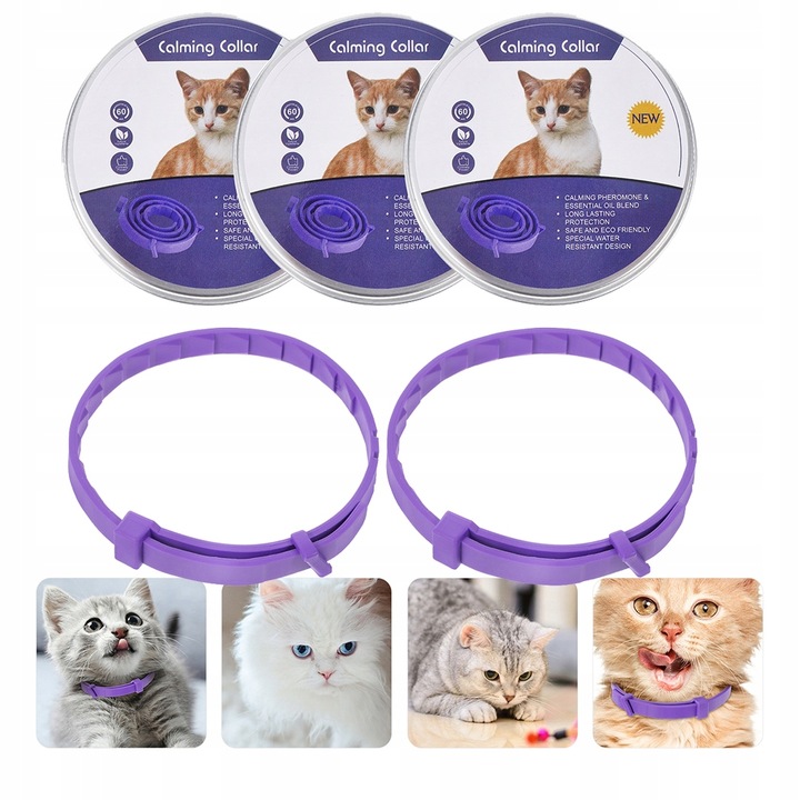 Obroża na pchły i kleszcze dla kota w wieku 8 miesięcy 32 CM