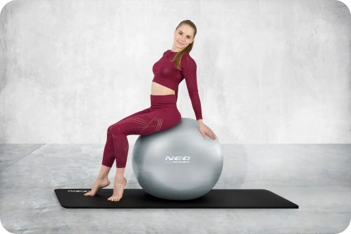 DUŻA PIŁKA DO ĆWICZEŃ FITNESS 75cm GIMNASTYCZNA