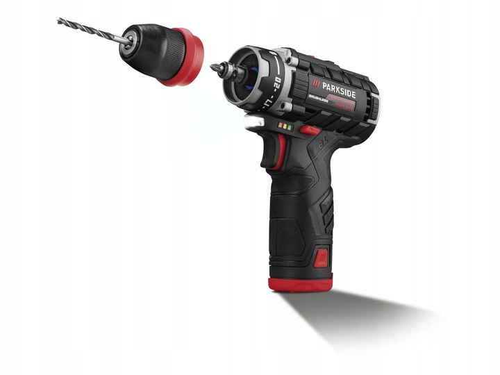 PARKSIDE PERFORMANCE wiertarko-wkrętarka 12V - AKU - Ładowarka -
