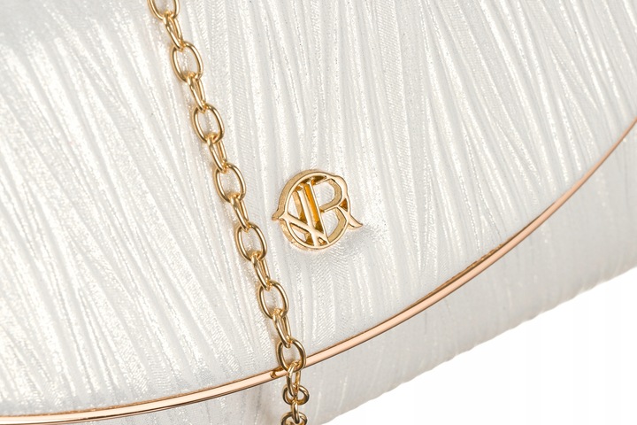 Kopertówka damska torebka wizytowa wieczorowa listonoszka z klapką Rovicky