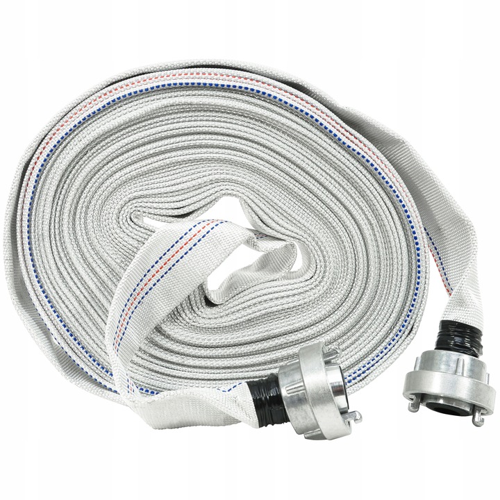 WĄŻ STRAŻACKI PARCIANY DO WODY BRUDNEJ SZAMBA 1 CAL 30M POMPY ZE ZŁĄCZKAMI