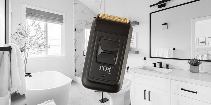 PROFESJONALNA GOLARKA DO WŁOSÓW BRODY FOX PUMA + DODATKOWA FOLIA