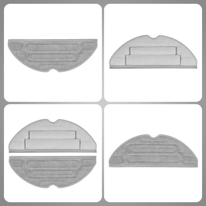 4x MOP ŚCIERECZKI DO ROBOROCK S7 MAXV / S8 / S8 + / S8 PRO ULTRA