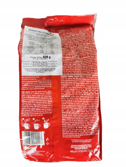 Mokate 3In1 Torba 408G 17G X 24