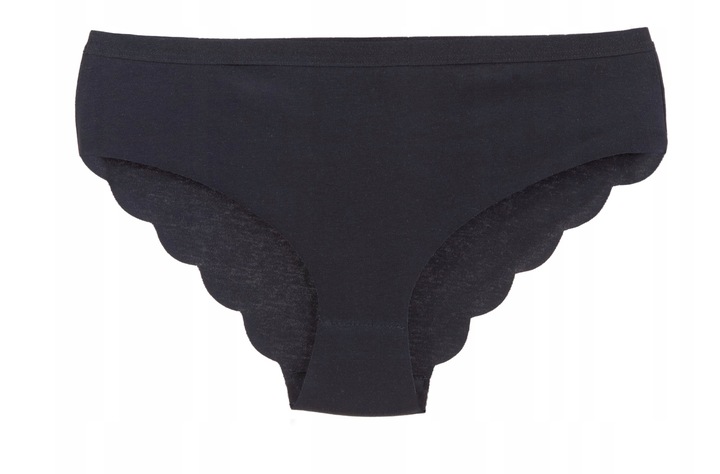 12x Majtki Damskie Bezszwowe Figi Bawełniane Gładkie MORAJ M