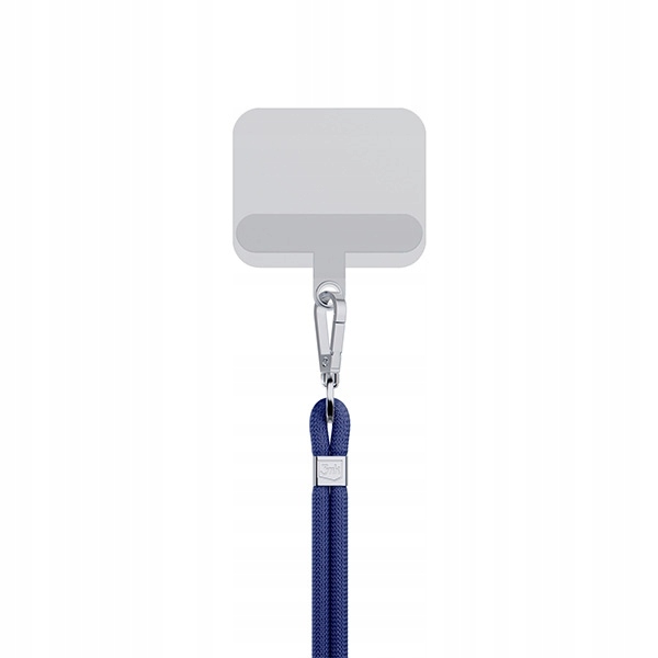 3MK EasyClip Dark Blue (silver) smycz do telefonu