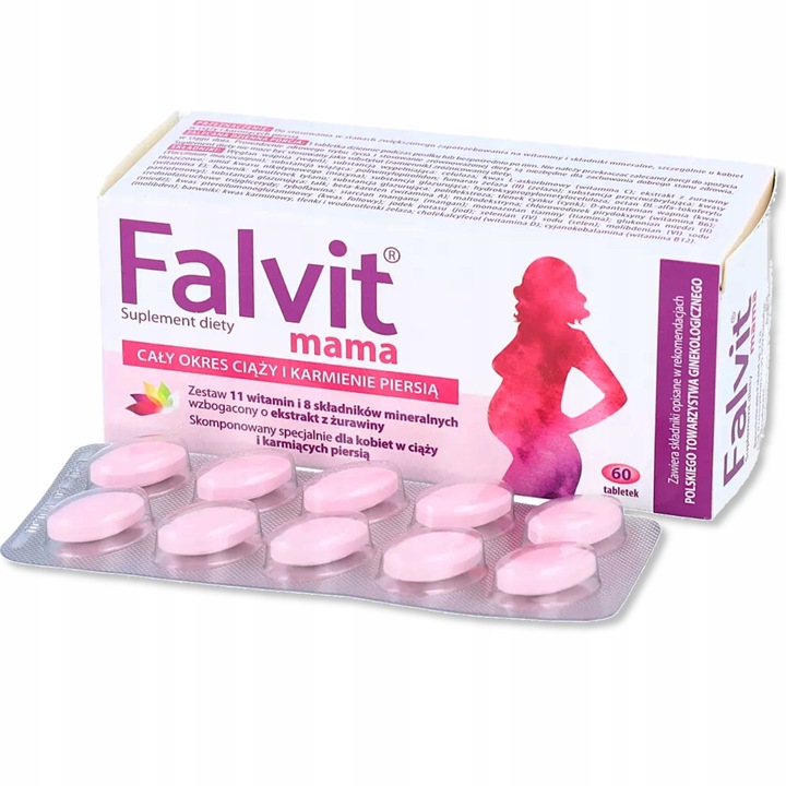 Falvit Mama 30 tabletek dla kobiet w ciąży