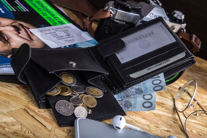 SKÓRZANY PORTFEL MĘSKI DUŻY SKÓRA RFID BETLEWSKI