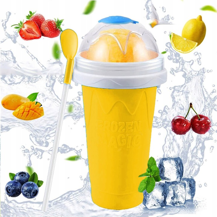SLUSHY KUBEK DO ROBIENIA LODÓW SORBETÓW SLUSHY GRANITY 330ML