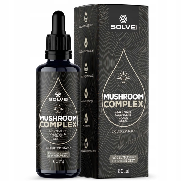 Mushroom Complex (4 grzyby) w kroplach 60ML