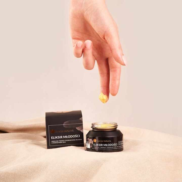 Krem do twarzy z koenzymem Q10 Eliksir Młodości Opcja Natura 50 ml
